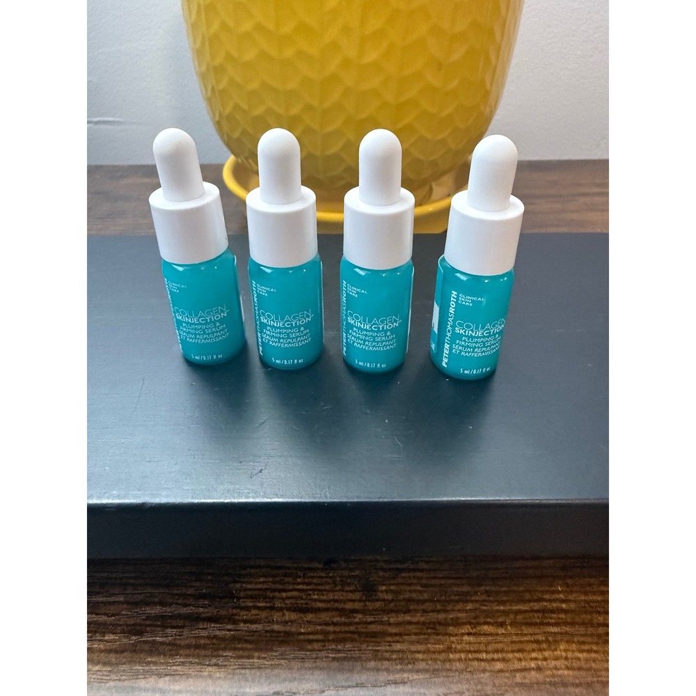 Peter Thomas Roth Collagen Skinjection Plumping Firming Serum 4x 5ml new